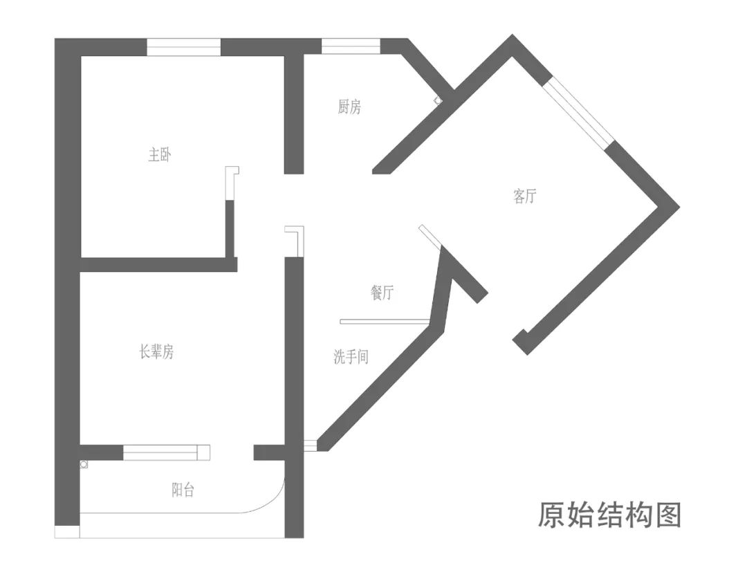 85㎡塞進多功能客廳，異戶型變成充滿巧思的北歐小家