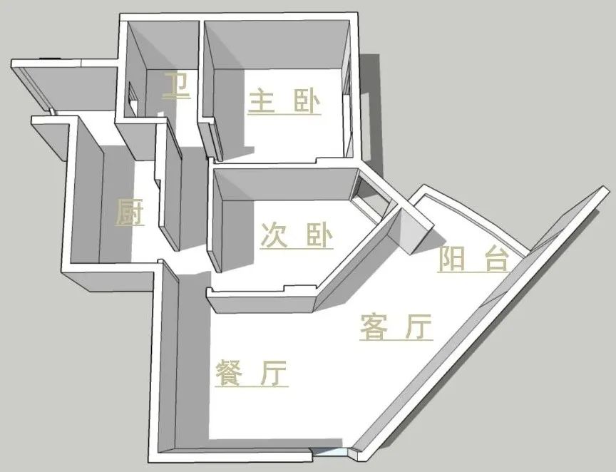 85㎡“渣戶型”變“有型”，玻璃書房、和風臥室一樣不少