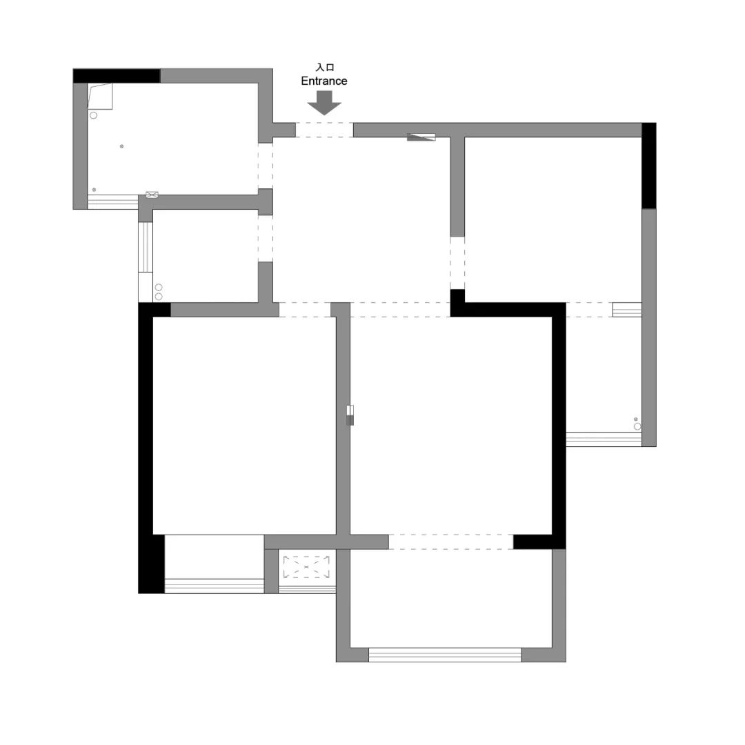 一居室小家越住越大，廚房有聲，書房有香，臥室有話 