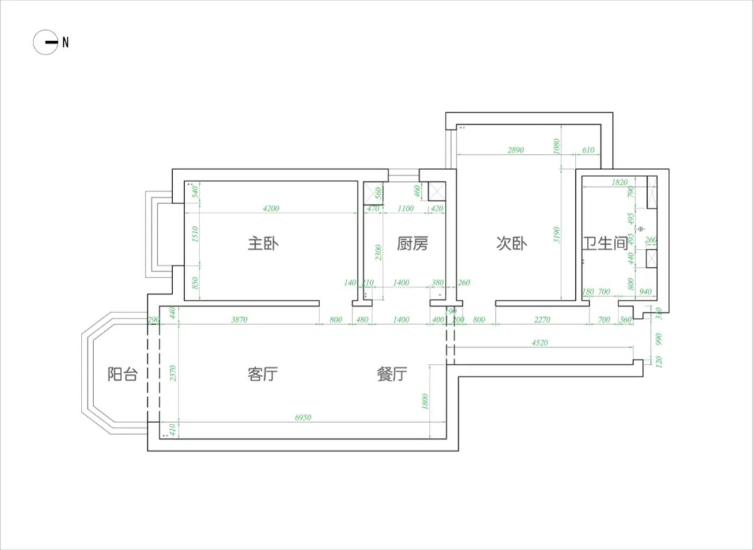 貓肥家潤--廣州小夫妻硬磕85㎡小兩居，處處叫絕！	