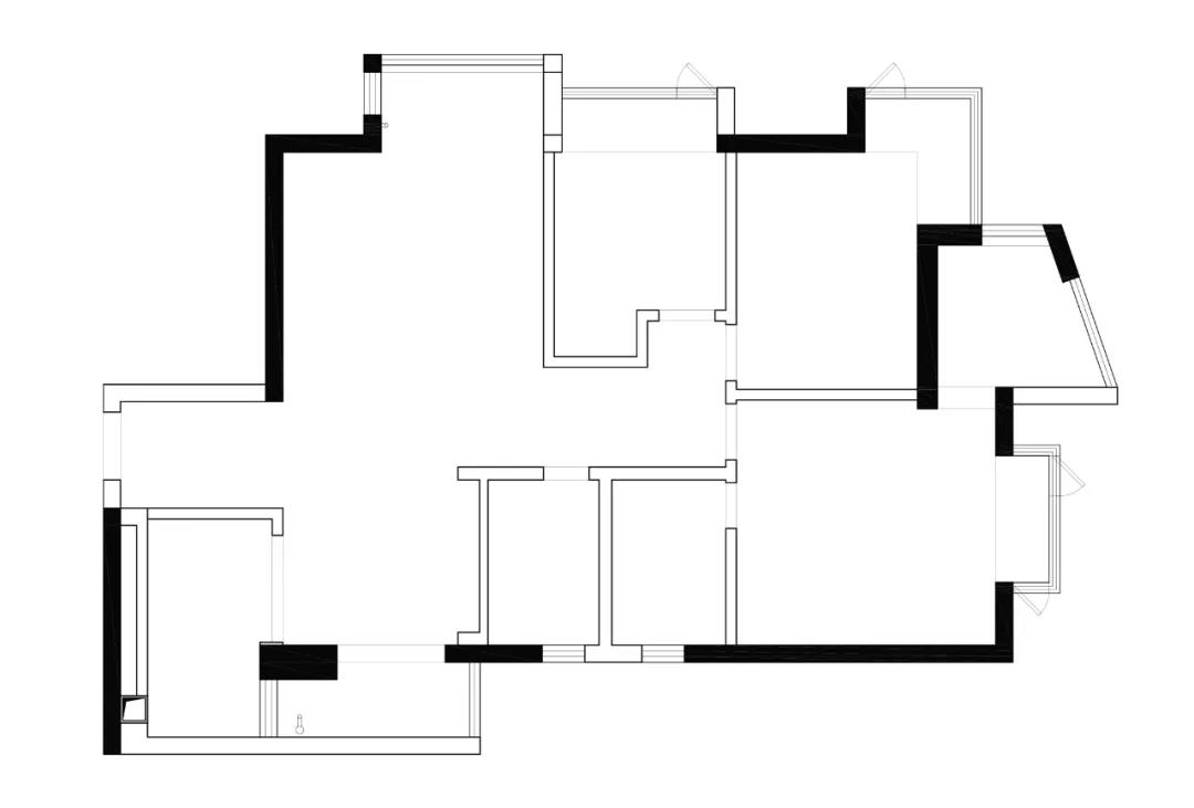 獨(dú)居房LV10玩家：112㎡客廳圖書館+露天浴室の詩意幸福