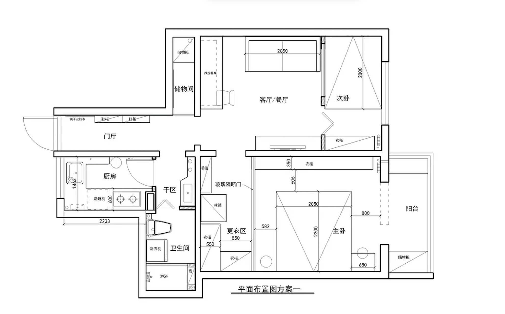 室內光線昏暗怎么辦，不如試試玻璃全屋，這套輕奢簡約宅火了	