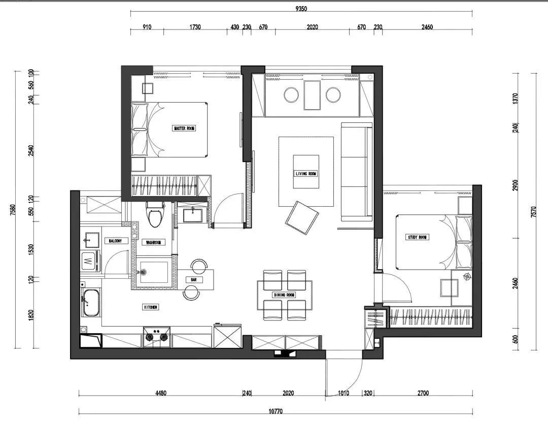 靠窗地臺打造專屬讀書區，入住后不想出門